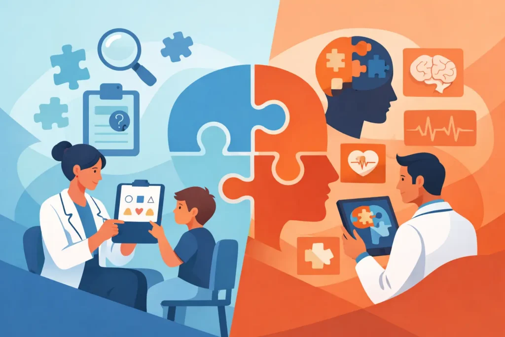 Autism Screening Versus Diagnosis