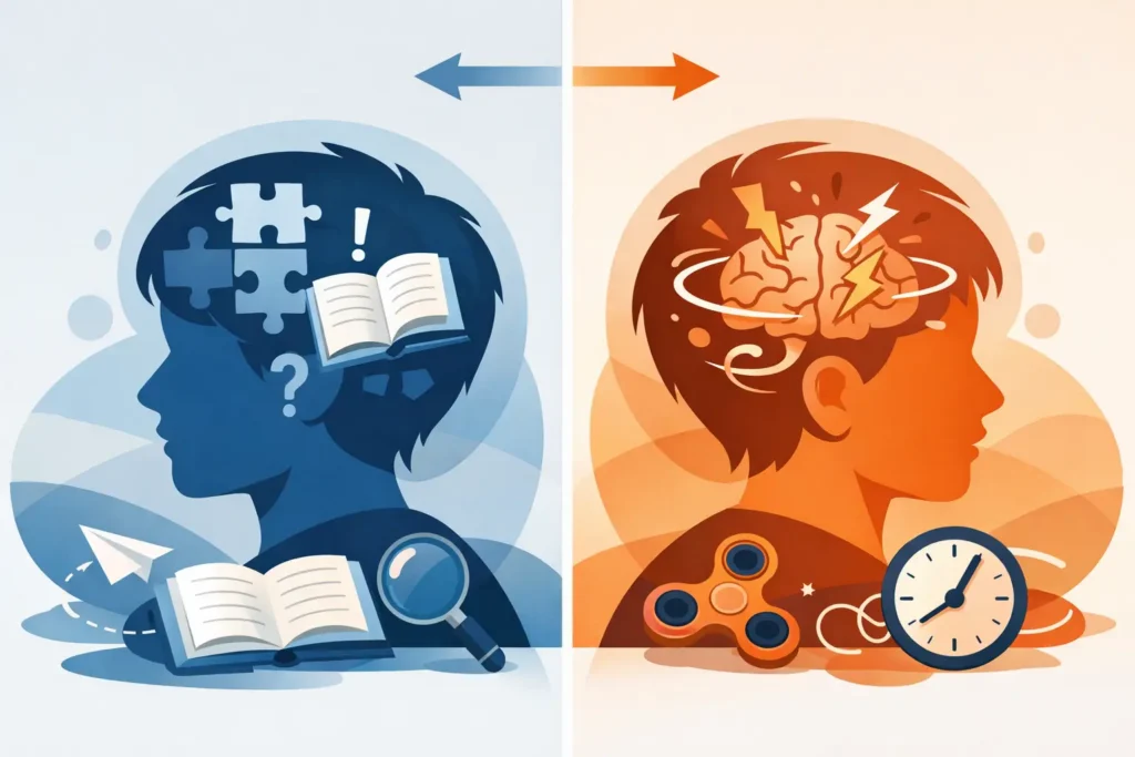 Learning Disorder vs ADHD Symptoms: Key Differences